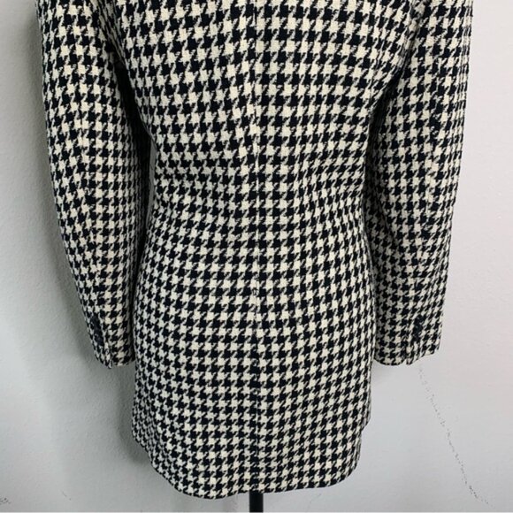 Gruppo Americano Vintage Houndstooth Single Breasted Blazer - Picture 13 of 16